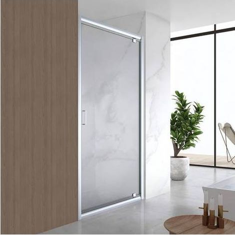 PORTE DE DOUCHE PIVOTANTE EN VERRE LIGNE ESSENTIAL Dimensions : 96-100 cm Ap.72,5 P.Ar.lu. V.Tr