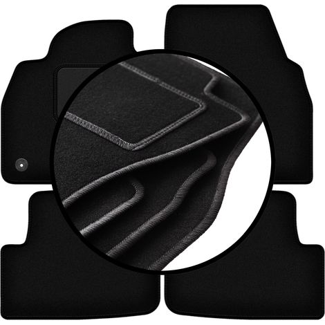 Juego de alfombrillas de velour para: Seat Ibiza V hatchback (2017-) (1/5)