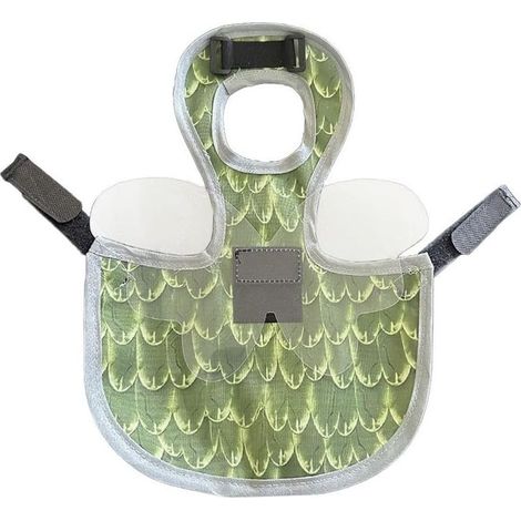 Veste de Protection Dorsale pour Volaille Blessée(Green) Protection dorsale pour efficace, prévient dommages aux , sûr, confortable pour la poule (1/5)