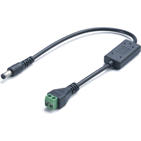 2-terminal DC to 5521 step-down adapter, 3A current adapter for vacuum cleaners, ambient lighting, etc. (1/2)