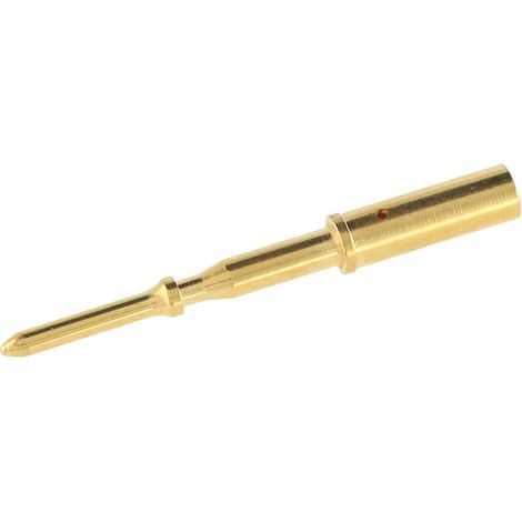 Phoenix Contact M23-Crimpkontakt Kontaktstift (M) 0,75mm² - 1mm² AWG18 - AWG17 gold Werkstoff Messing (CuZn) - 1 Stück
