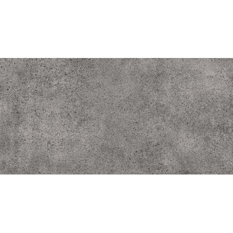 Bodenfliese Feinsteinzeug Denali 30 x 60 cm anthrazit