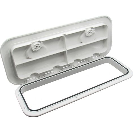 Boat Deck Inspection Hatch 243MM X 607MM (Plastic Access Panel Cover Marine) (1/5)