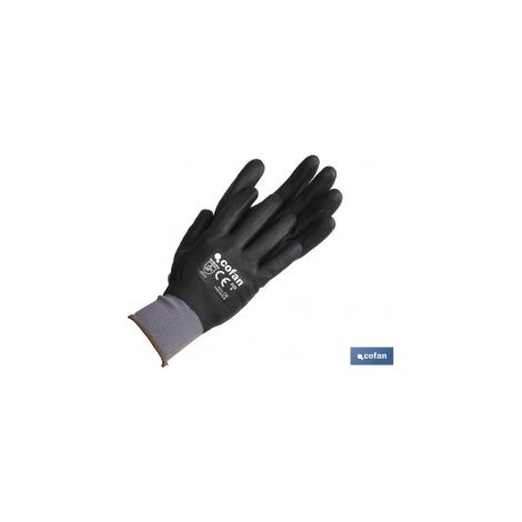 Pack mit 12 Nitril-Schaum-Handschuhen T-10