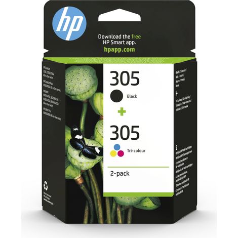 HPINC Multipack Confezione Da Due Cartucce 305 nero e tricromia