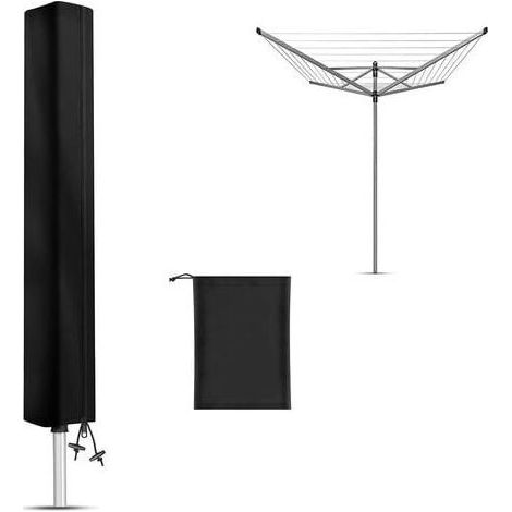 Housse noire pour étendoir à linge 210D 1683030 cm (1/5)