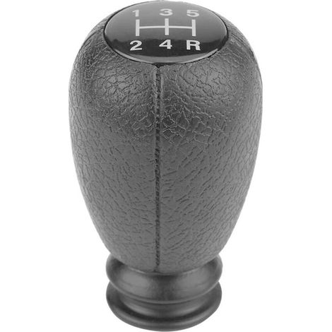 1 Pommeau de levier de vitesses, ABS plastique, 5 vitesses, forme ergonomique, pour véhicule manuel (1/5)