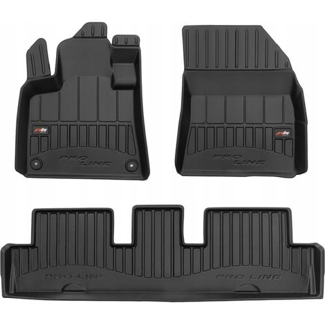 ALFOMBRAS Y FELPUDOS DE GOMA CITROEN C4 Grand Picasso 2 2013-2019 BANDEJAS 3 (1/5)