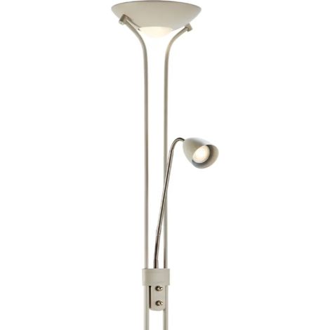 Lampadaire led 2 lumieres dimmable metal beige h180 cm 3000k - markslojd modu 224314293 224314293 (1/3)