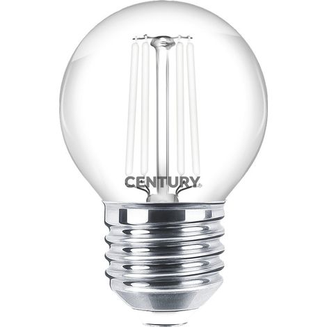 Century LAMPADA A FILAMENTO LED INCANTO WHITE SFERA E27 Luce calda  4,5 W - 470 lumen 10.00 pz
