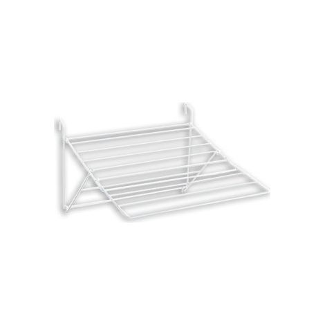Sauvic 88827 Balkonwäscheständer Weiß Erweiterbar