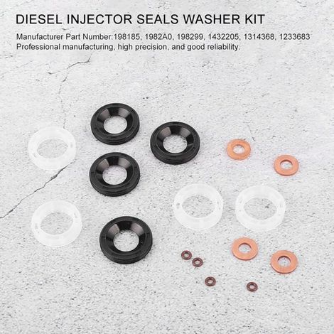 Kit De Joints D’Injecteur Diesel Pour Ford C-Max Fiesta Focus 1233683 Et 198185