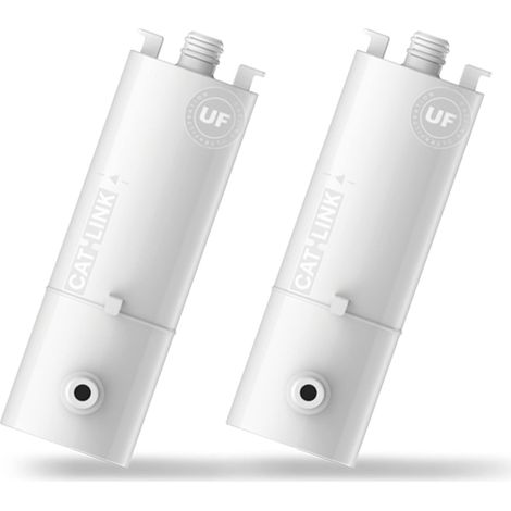 Filtro ultrafiltrante per fontanella per gatti CATLINK, compatibile con la fontanella per animali domestici CATLINK PURE 2, filtro di ricambio per fontanella per gatti (2 pezzi)