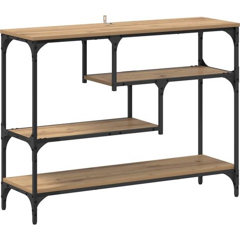 Maison Exclusive - Tavolo consolle Rovere artigianale 100 x 30 x 75 cm