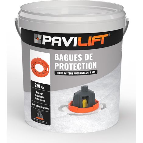 Seau de 280 Bagues de protection Clipsable Anti-Abrasion PAVILIFT