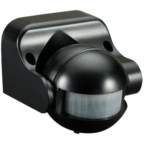Détecteur de mouvement extérieur infrarouge – Portée 12 m – Angle 180° – IP44 pour conditions climatiques extrêmes