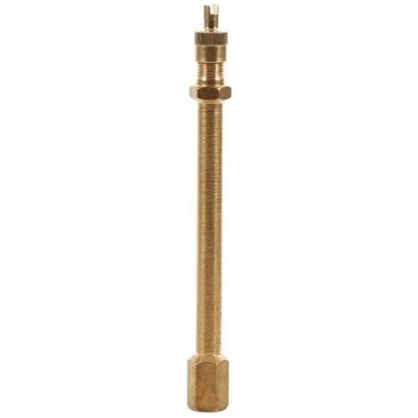 Extension de valve de pneu 140mm extension d'adaptateur d'extension de pneu en laiton pour extension de valve de gonflage (1/4)