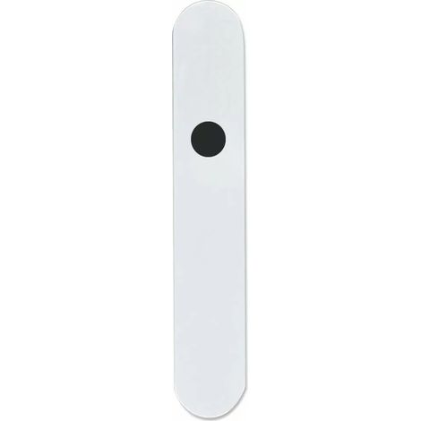 Jeu de plaques en nylon - NORMBAU - Plaque 255 x 45 mm - blanc 19 - Bec de cane