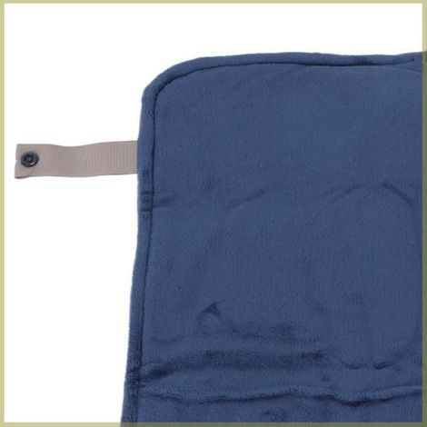 Cocosity jet de couverture chauffante Couverture chauffante USB avec contrôle de la température, couverture linge Bleu marine (1/5)