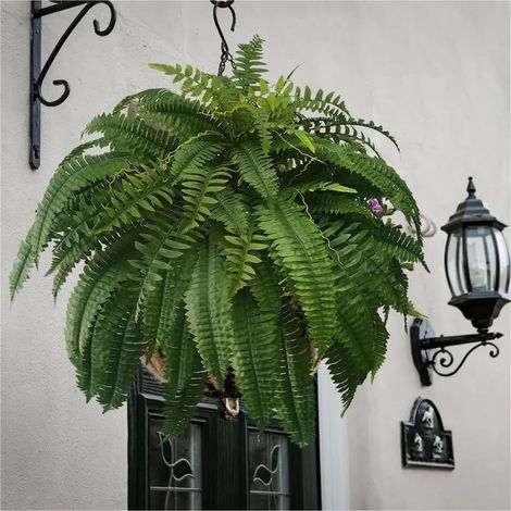 Fougère Artificielle - 110 cm - Résistante Aux UV - Pour Extérieur Et Intérieur - 1 Pièce (1/5)