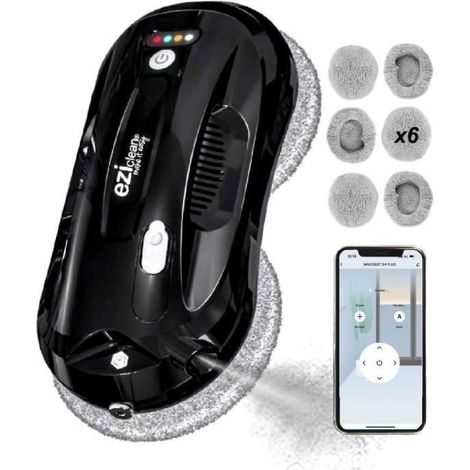 Wiederaufladbarer, kabelloser fensterreinigungsroboter - E.ziclean - WINDOBOTS4PLUS (1/5)