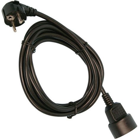 RALLONGE 5M NOIR 3G1.5 PROFILE
