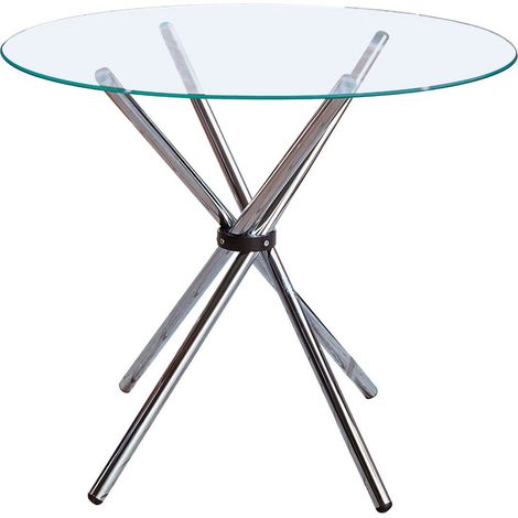 Premier Housewares Clear Glass Dining Table (1/5)