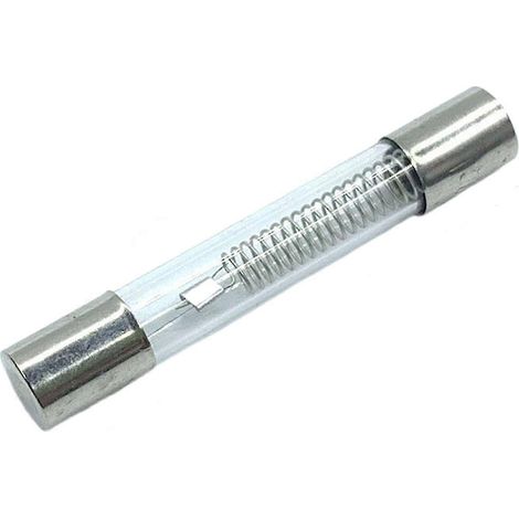Fusibles haute tension pour four à micro-ondes (0,65 A) - Lot de 10 (6 x 40 mm, 5 kV, 0,65 A, 0,75 A, 0,8 A, 0,9 A) - Tubes en verre - Remplacement (1/5)