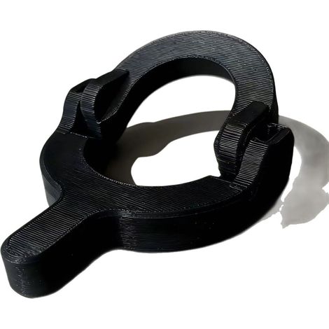 Cap opener, beer bottle opener, multi-functional bottle opener compatible with standard bottle caps - black -