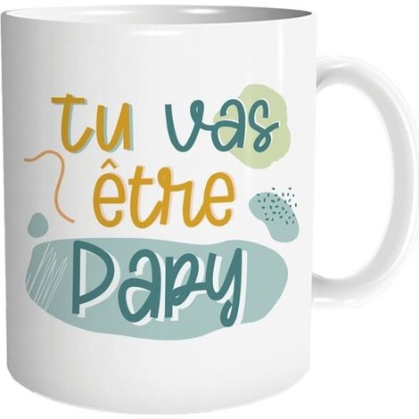 Tasse - SUD TRADING - Du wirst Opa sein - Keramik - Mikrowellengeeignet - Zeitgemäßes Design