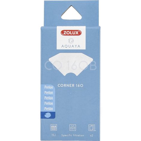 Filtre pour pompe corner 160, filtre CO 160 B perlon x 2. pour aquarium. - zolux (1/2)