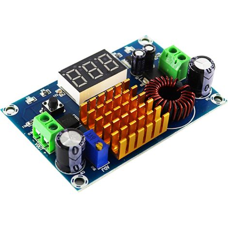 Module élévateur de tension numérique haute puissance 100 W, régulateur de tension réglable de 4-35 V CC à 5-45 V CC, voltmètre numérique 5 A (1/5)