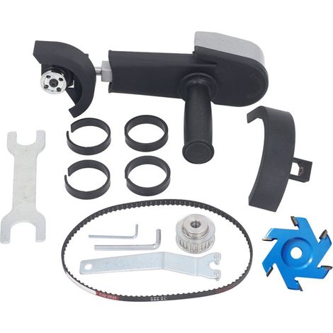 Adjustable Manual Angle Grinder Converter, Easily Converts to an Engraving Machine, Durable Materials for Carving, Chiselling, Grooving, Woodworking, DIY (1/5)