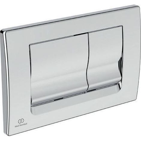 IS Betätigungsplatte M1 Solea, mechanische Auslösung, Chrom (1/3)