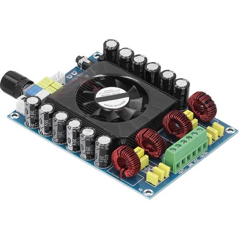 Amplificateur numérique XH-A121, module potentiomètre vidéo, carte stéréo 2 canaux, DIY audio, 12V, haute puissance. (1/5)