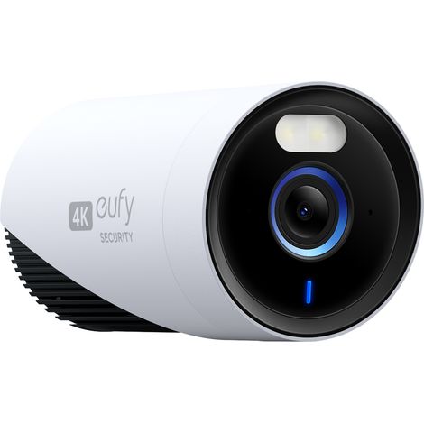 eufy Security eufyCam E330 (Pro) caméra de sécurité extérieure, résolution 4K, Enregistrement 24h/24 7j/7, Plug-in, Wi-FI amélioré, Reconnaissance faciale AI, sans Frais, HomeBase 3 requis (1/5)