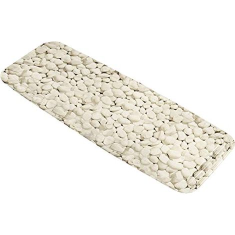 Kleine Wolke 4387202001 - Tappetino anti-scivolo per vasca, motivo stepstone, 36 x 92 cm, colore: Natura (1/4)