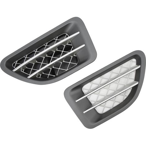 Grille latérale d'aile avant JAK500330WWH, garniture de remplacement pour grille d'aération d'aile latérale Land Rover Range Rover Sport L320 (1/5)