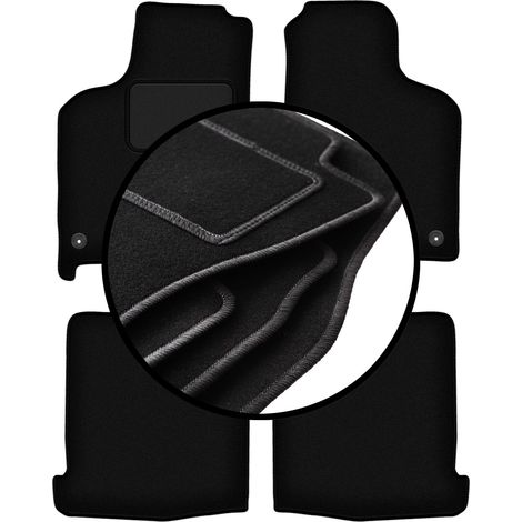 Ensemble complet de tapis en velours pour : Volkswagen Lupo 3L à hayon (1997-2005) (1/5)