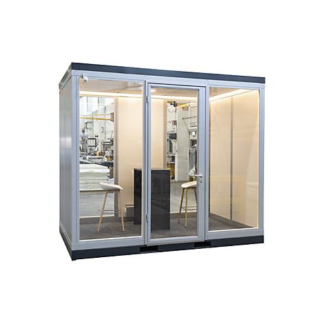 kaiserkraft Cabina insonorizzata da ufficio CoWoCube® lungh x (1/2)