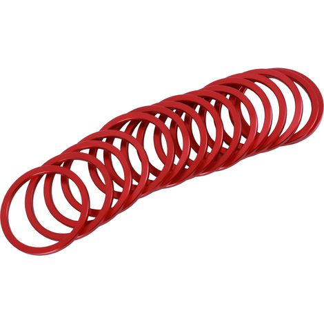 Joint de boîtier de pédalier de vélo de route en alliage d'aluminium, rondelle d'entretoise de moyeu de volant moteur de vélo, rouge (1/5)