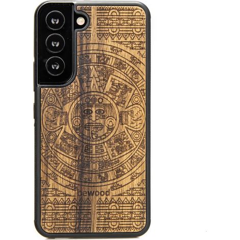 Custodia in legno per Samsung Galaxy S22 CALENDARIO AZTECO LIMBA (1/3)