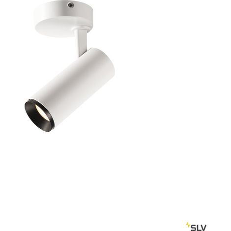 Plafonnier LED NUMINOS® S intérieur blanc/noir LED 1042W 60° UGR  19 - SLV - 1004408 (1/4)