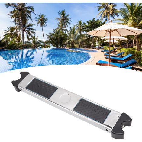 Marche de rechange antidérapante en acier inoxydable pour échelle de piscine et spa. (1/5)