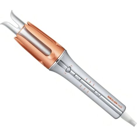 TRADE SHOP - Arricciacapelli Automatico Con 3 Temperature Rotazione Antigroviglio Per Styling Capelli - (1/5)