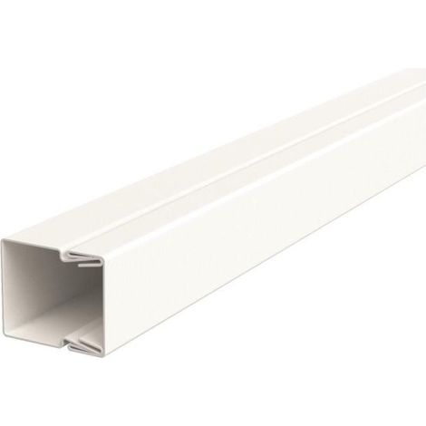 OBO Bettermann Leitungsführungskanal LKM 20020, 2000x20x24mm, Stahl, Reinweiß (1/3)
