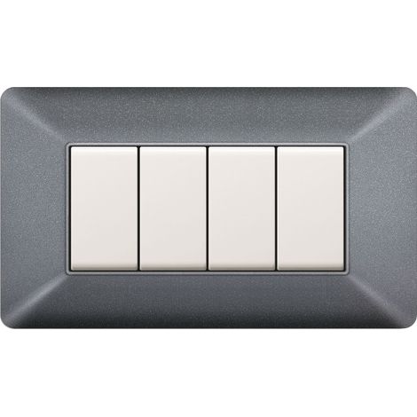 PLACCA EASY MATIX GRIGIO CHIARO 4P- 1,0 pz