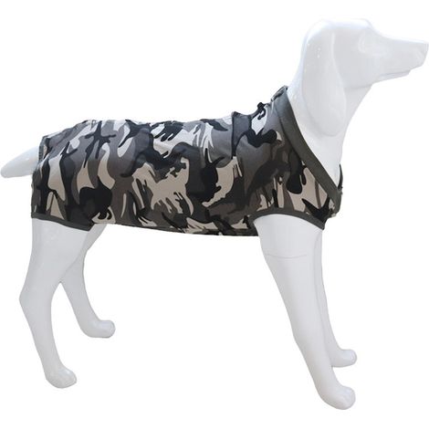 Combinaison de récupération anti-léchage pour animaux de compagnie - Vêtements de soins post-opératoires pour la protection des plaies (1/5)