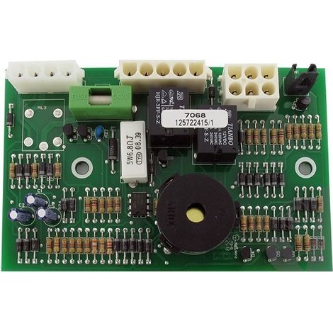 Placa electrónica para GGP / Castelgarden con fusible. Origen: 25722415, 125722415/0. Sustituye origen 25722411, 125722411/