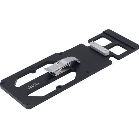Équerre de guidage pour rail compatible TS55 TS75, plaque de positionnement à 90°, équerre d'angle pour scie plongeante sur rail (1/5)